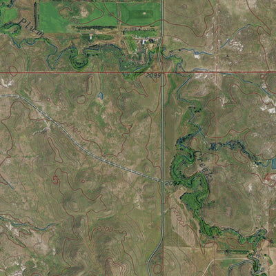 ND-LOOKOUT BUTTE: GeoChange 1970-2014 Preview 3