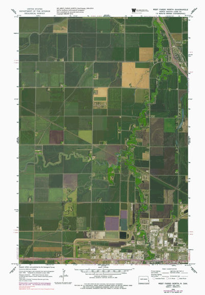 ND-WEST FARGO NORTH: GeoChange 1954-2014 Preview 1