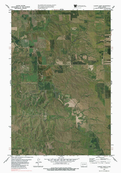 ND-ALMONT EAST: GeoChange 1974-2014 Preview 1