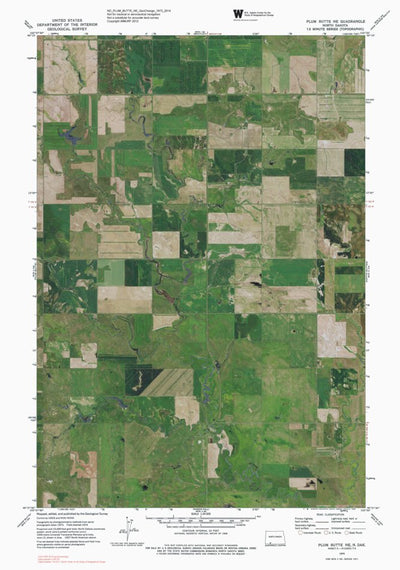 ND-PLUM BUTTE NE: GeoChange 1973-2014 Preview 1
