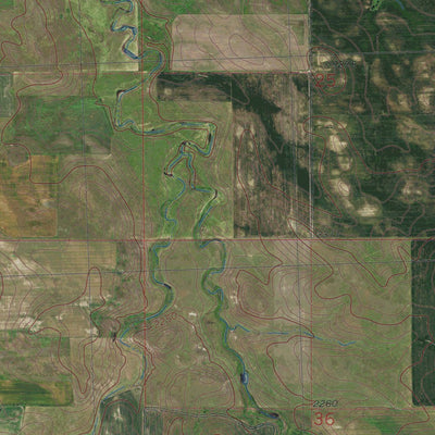 ND-LAKE TSCHIDA WEST: GeoChange 1974-2014 Preview 2