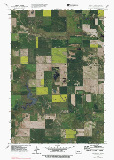 ND-CEDAR LAKE: GeoChange 1972-2014 Preview 1