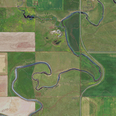 ND-CEDAR BUTTE: GeoChange 1973-2014 Preview 2