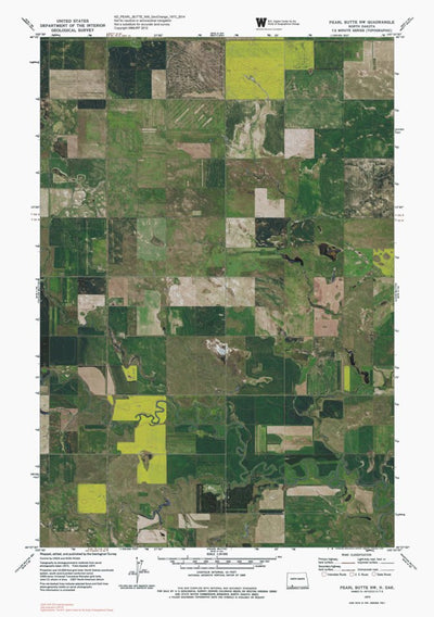 ND-PEARL BUTTE NW: GeoChange 1973-2014 Preview 1