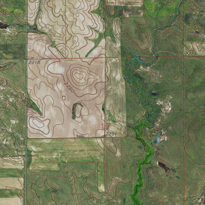 ND-CLARK BUTTE NE: GeoChange 1958-2014 Preview 2