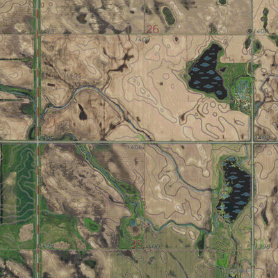 ND-LITCHVILLE SE: GeoChange 1969-2014 Preview 2