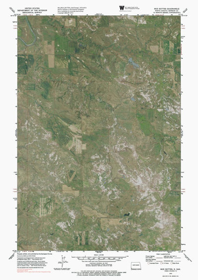 ND-MUD BUTTES: GeoChange 1972-2014 Preview 1