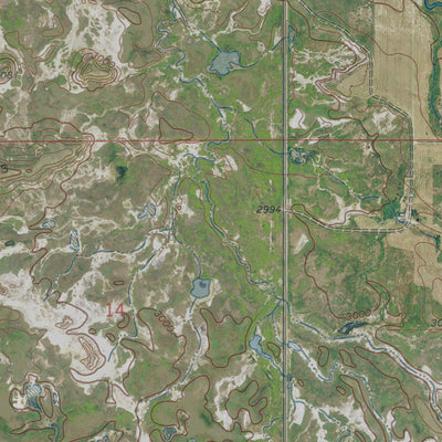 ND-MUD BUTTES: GeoChange 1972-2014 Preview 3