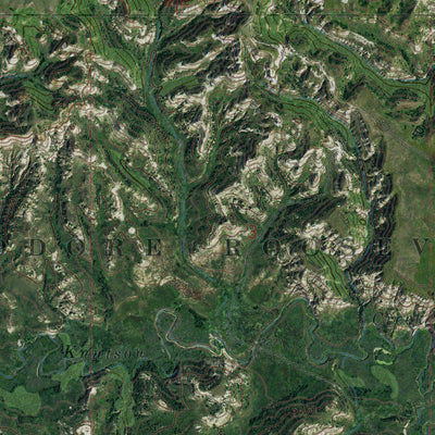 ND-MEDORA: GeoChange 1970-2014 Preview 3