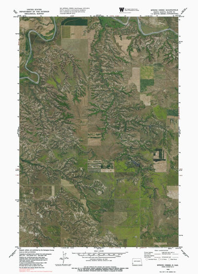 ND-SPRING CREEK: GeoChange 1973-2014 Preview 1