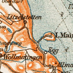 Southern environs of Lake Constance with Rorschach, 1909 Preview 3