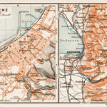 Bregenz town plan, 1909 Preview 1