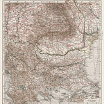 General Map of the Balkan Countries, 1905 Preview 1