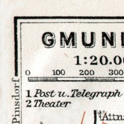 Gmunden town plan, 1910 Preview 3
