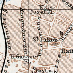 Villach town plan, 1910 Preview 2