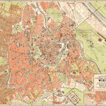 Vienna (Wien) city map, 1884 Preview 1
