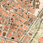 Vienna (Wien) city map, 1884 Preview 2