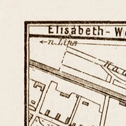 Map of the Schönbrunn palace environs in Vienna (Wien), 1903 Preview 3