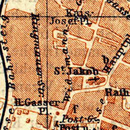 Villach town plan, 1911 Preview 2