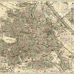 Vienna (Wien) city map, 1911 Preview 1
