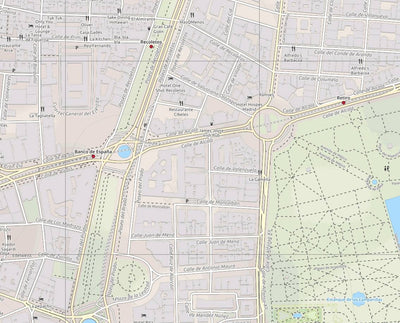 Madrid Tourist Street Map Preview 1