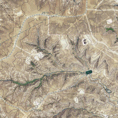 TX-WASHBURN ARROYO: GeoChange 1970-2012 Preview 2