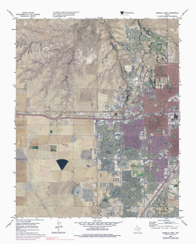 TX-AMARILLO WEST: GeoChange 1953-2012 Preview 1