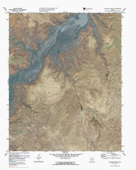 TX-ALIBATES RANCH: GeoChange 1951-2012 Preview 1
