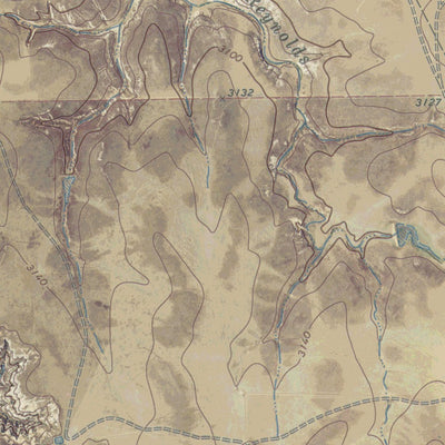 TX-SKELLYTOWN NE: GeoChange 1970-2012 Preview 2