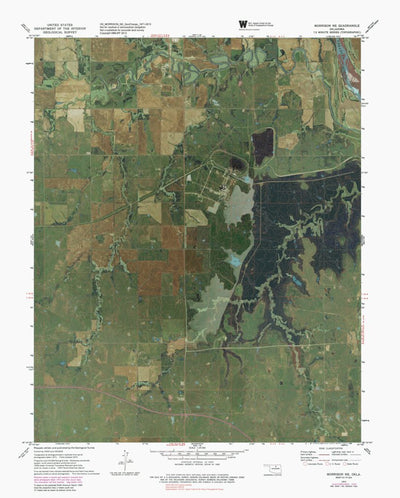 OK-MORRISON NE: GeoChange 1971-2013 Preview 1