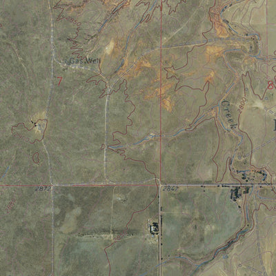 OK-BRYANS CORNER SW: GeoChange 1972-2013 Preview 2
