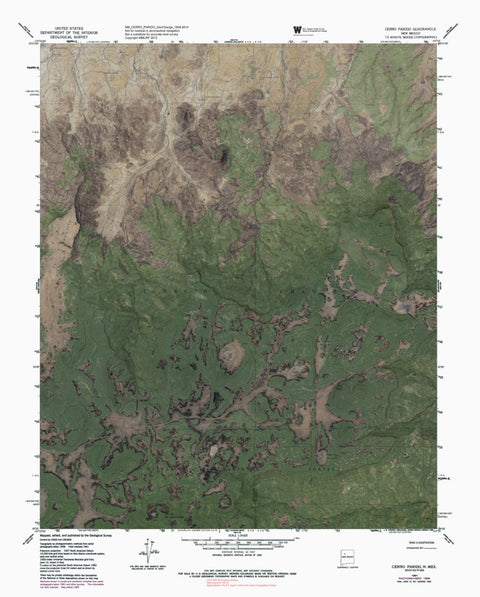 NM-CERRO PARIDO: GeoChange 1958-2014 Preview 1