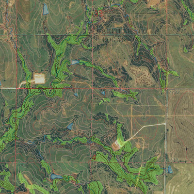OK-MARSHALL EAST: GeoChange 1973-2013 Preview 3