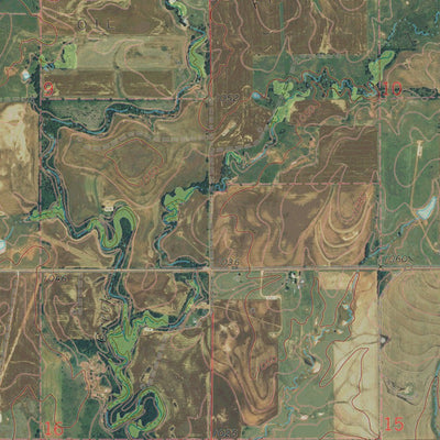 OK-MARSHALL WEST: GeoChange 1973-2013 Preview 3