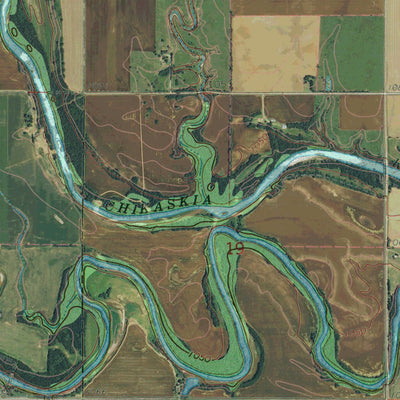 OK-KS-BLACKWELL NW: GeoChange 1965-2013 Preview 3