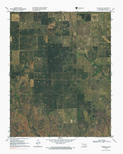 OK-HARMON SE: GeoChange 1968-2013 Preview 1
