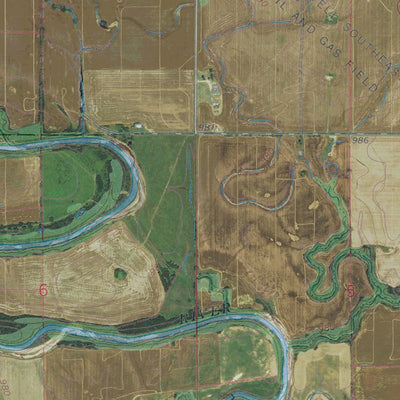 OK-NEWKIRK SW: GeoChange 1965-2013 Preview 3