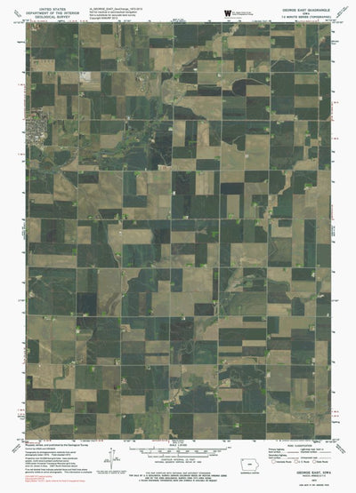 IA-GEORGE EAST: GeoChange 1972-2013 Preview 1