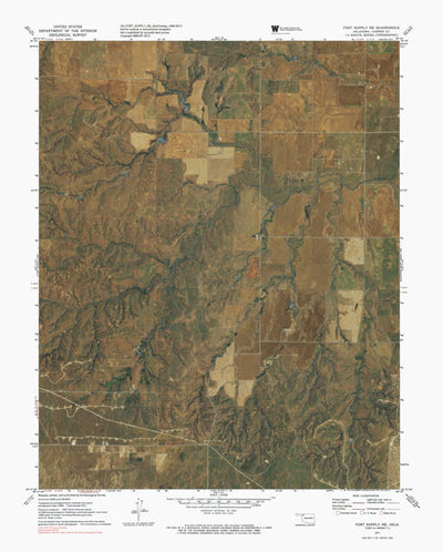 OK-FORT SUPPLY NE: GeoChange 1969-2013 Preview 1
