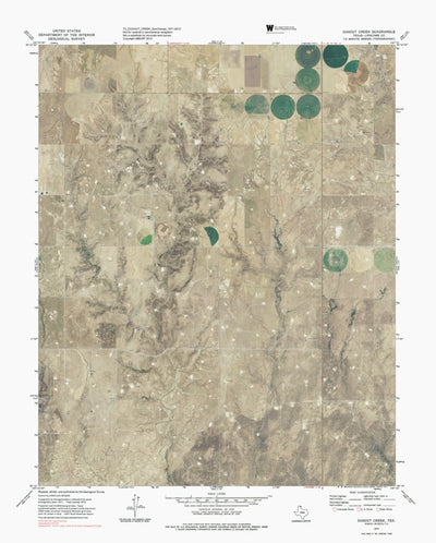 TX-DUGOUT CREEK: GeoChange 1971-2012 Preview 1