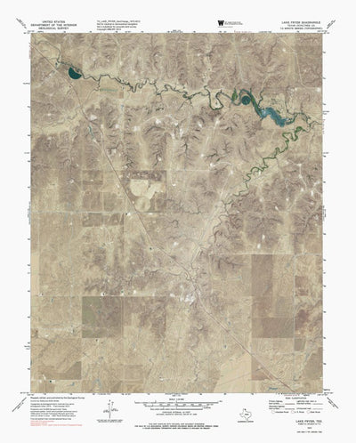 TX-LAKE FRYER: GeoChange 1972-2012 Preview 1