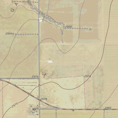 TX-OK-PERRYTON NW: GeoChange 1972-2012 Preview 2