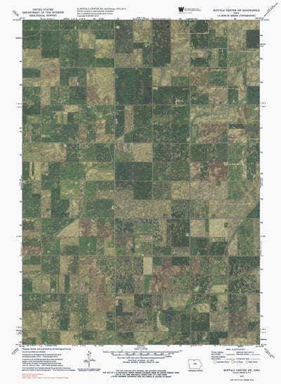 IA-BUFFALO CENTER SW: GeoChange 1972-2013 Preview 1