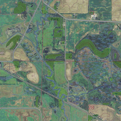 IA-MN-LAKE MILLS: GeoChange 1979-2013 Preview 3