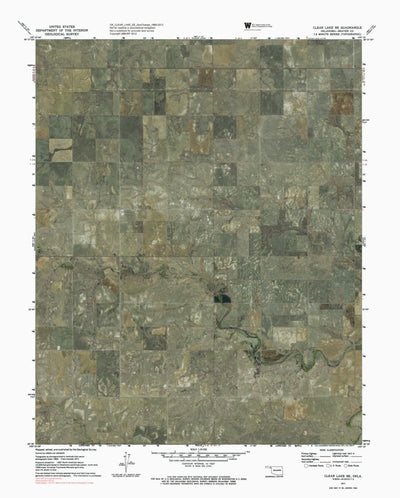 OK-CLEAR LAKE SE: GeoChange 1969-2013 Preview 1