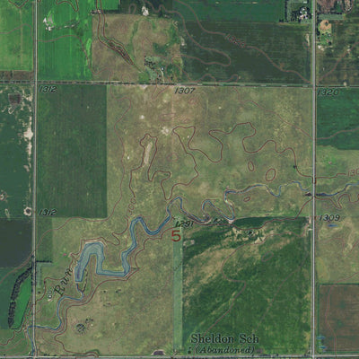 SD-FARWELL NW: GeoChange 1954-2014 Preview 2