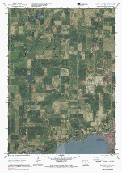 IA-CLEAR LAKE WEST: GeoChange 1972-2013 Preview 1