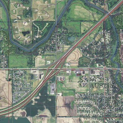 MN-AUSTIN WEST: GeoChange 1979-2013 Preview 3