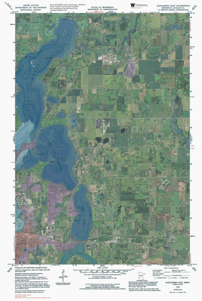 MN-ALEXANDRIA EAST: GeoChange 1965-2013 Preview 1