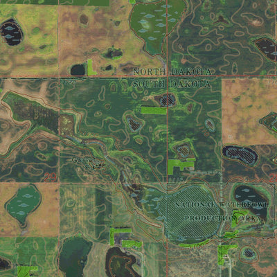 ND-SD-NEW EFFINGTON NW: GeoChange 1972-2014 Preview 2